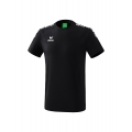 Erima Leisure Training T-shirt Essential 5-C - Cotton blend - black/white Men